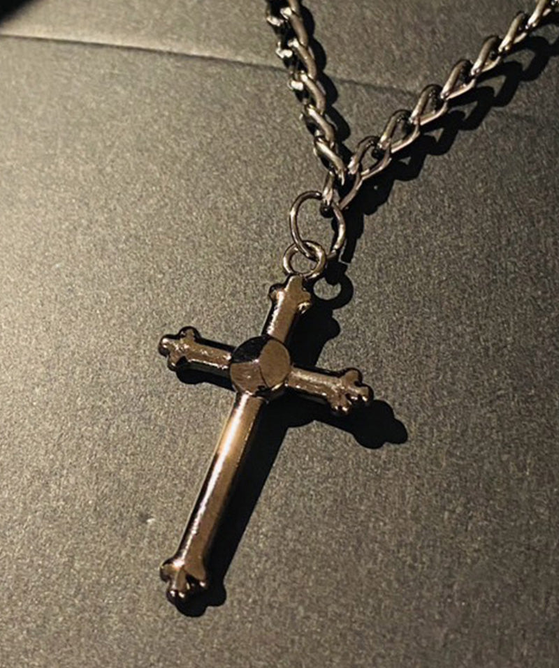 ✝️New product✝️ Black Bright Cross~黑亮十字架