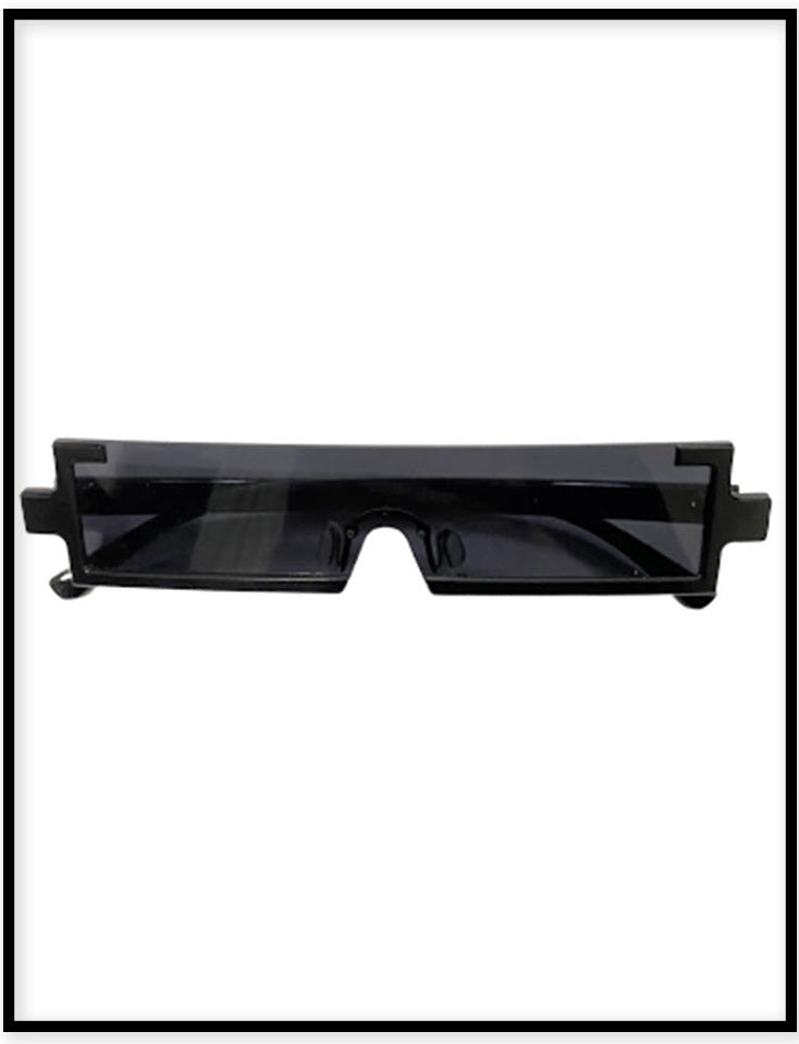 FRAME UNDER FRAME GLASSES 鐵下框造型眼鏡