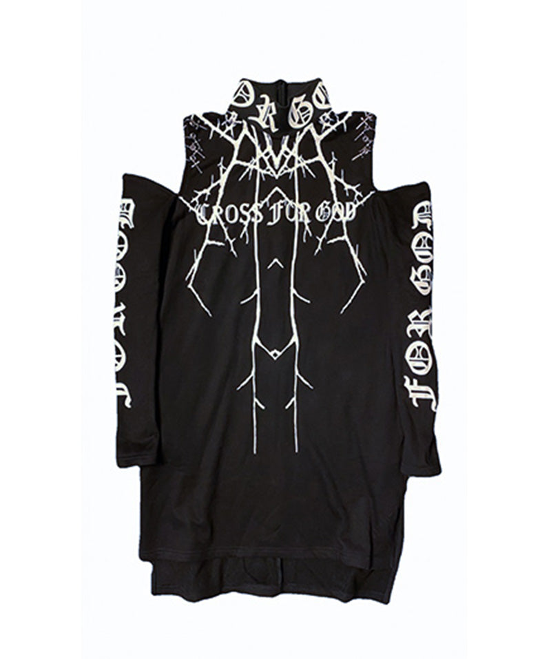 LIGHTNING DRESS 閃電交叉連衣裙