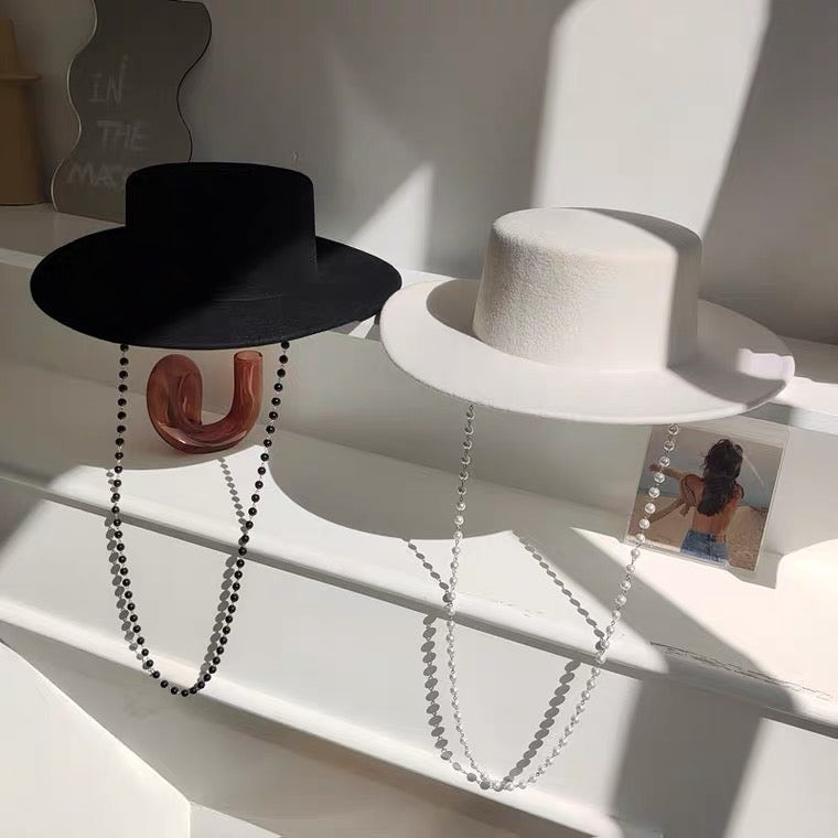 Unisex bead chain hat 中性珠鍊帽