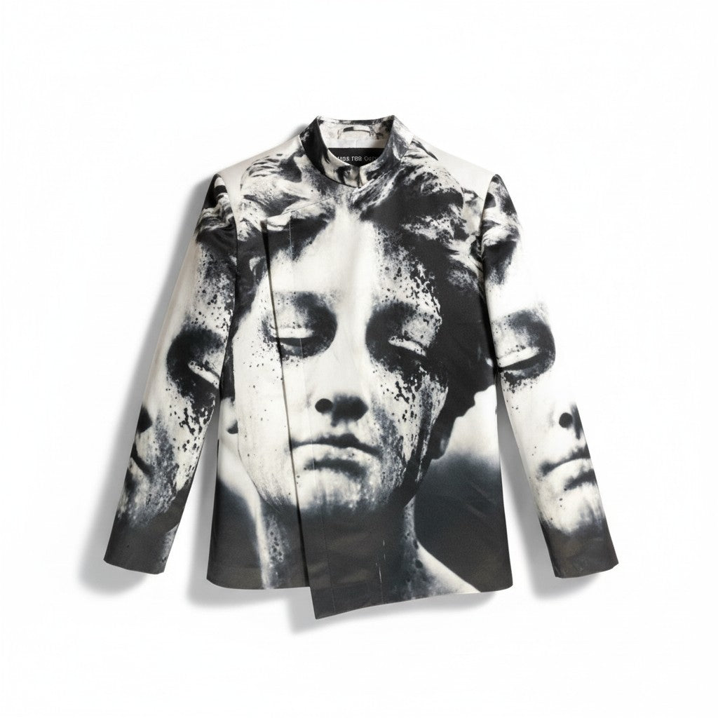 Statue Print Suit 雕像印花西裝