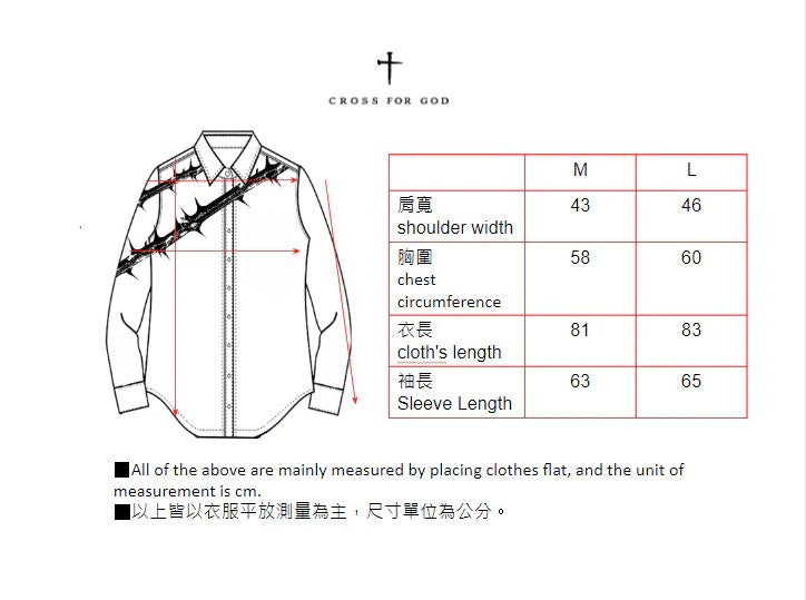 THORNS SHIRT III Thorns shirt III