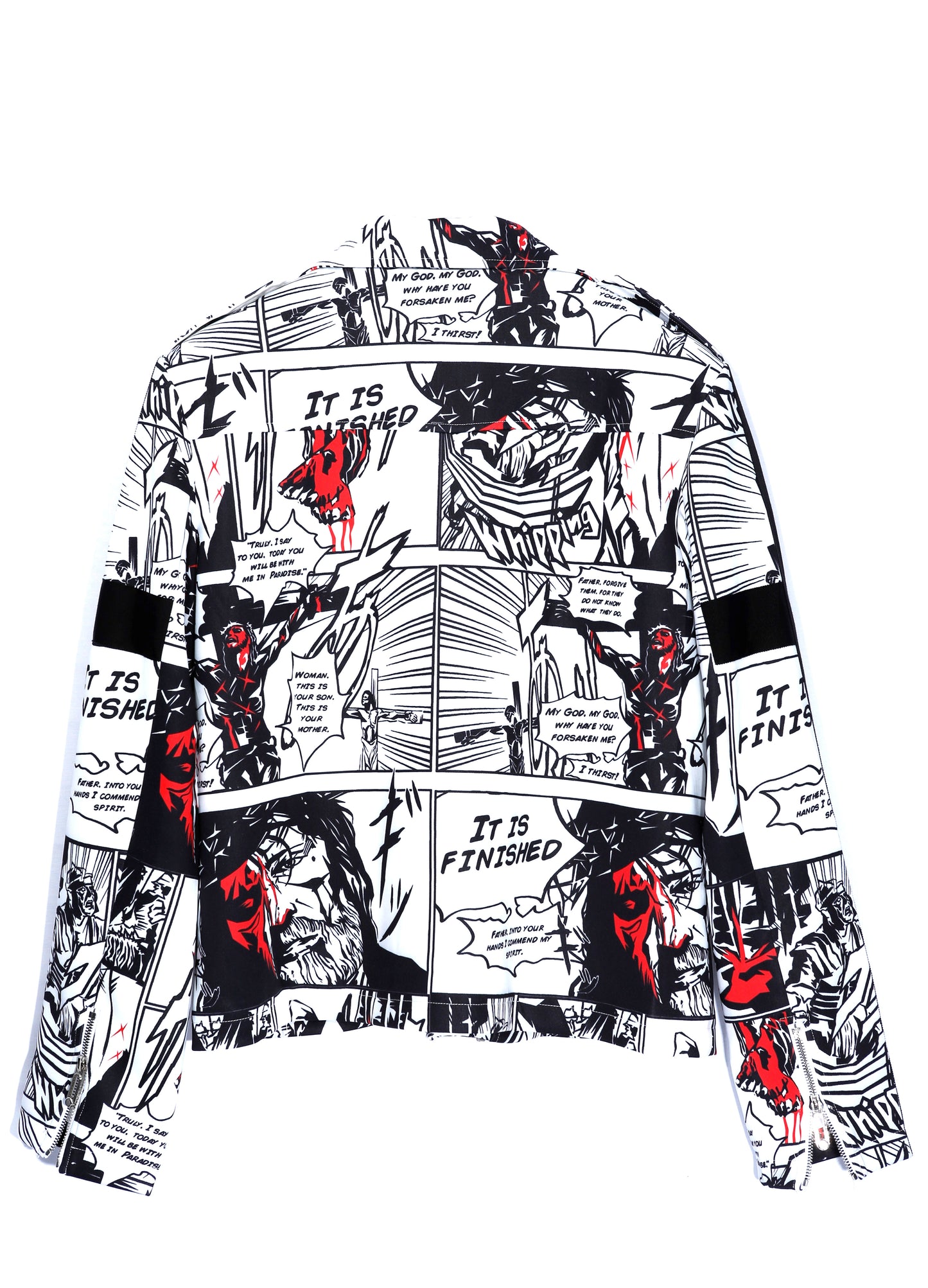 CRUSIFICTION BIKER JACKET