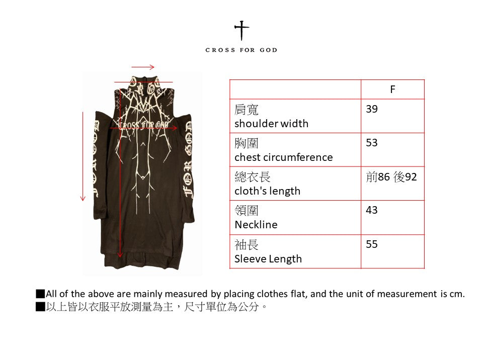 LIGHTNING DRESS 閃電交叉短洋裝