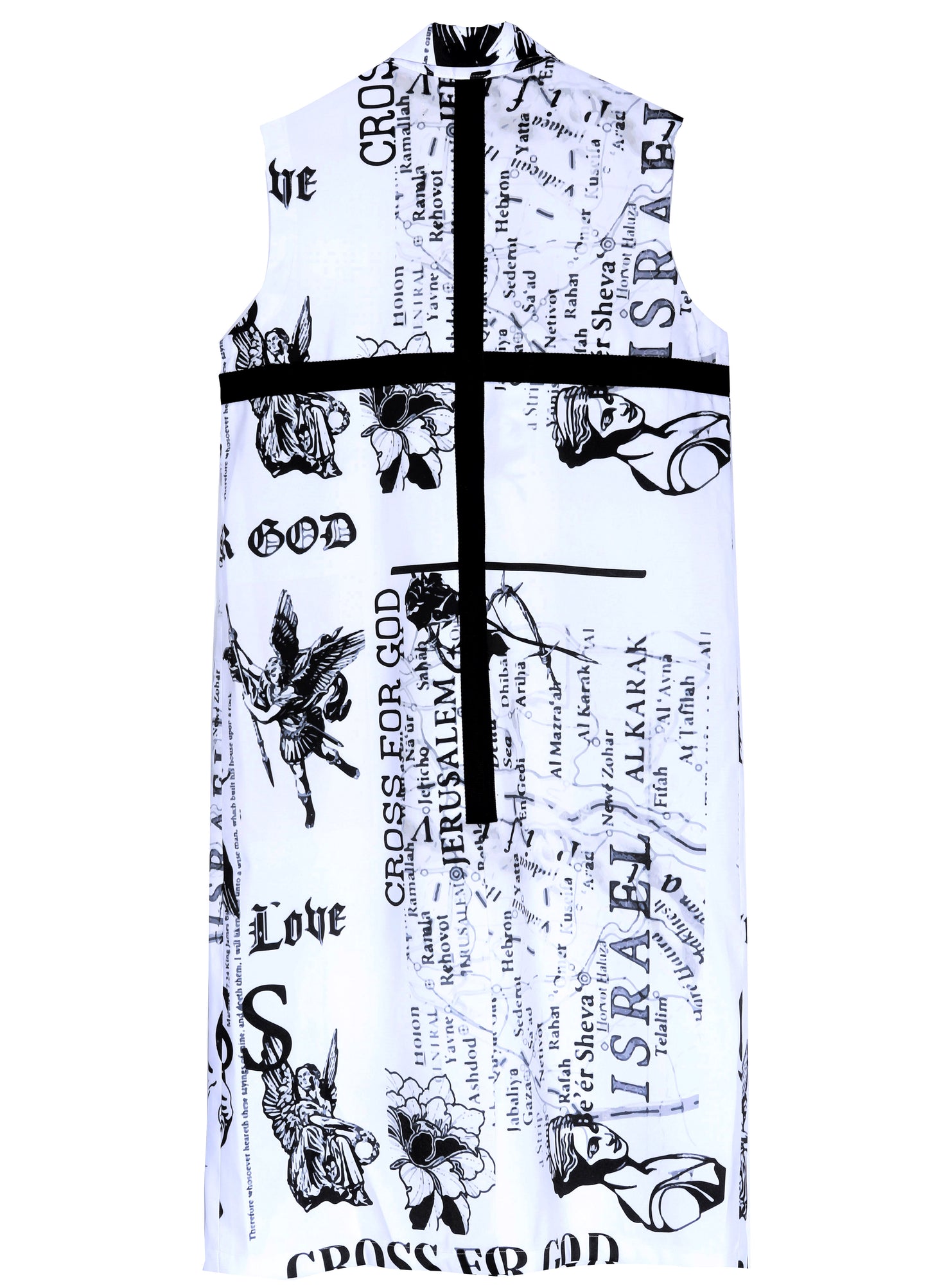 ANGEL GRAFFITI LONG VEST