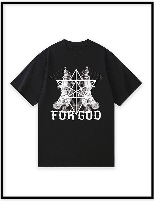 GEOMETRIC GODDESS T-SHIRT