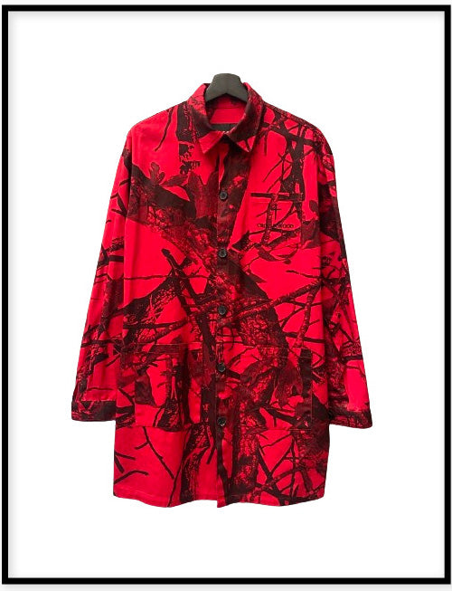 BLOOD RED FOREST SHIRT 血紅森林上衣