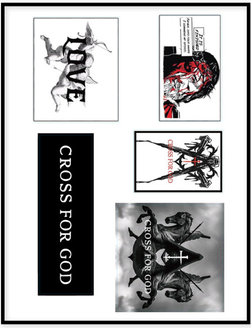 被揀選的記號  Chosen Mark Set 貼紙01