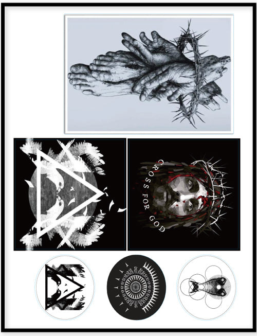 被揀選的記號  Chosen Mark Set 貼紙02