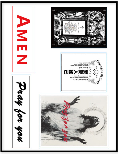 被揀選的記號  Chosen Mark Set 貼紙04