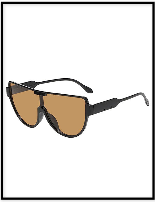 復古鐵架邊框墨鏡 Retro iron frame sunglasses