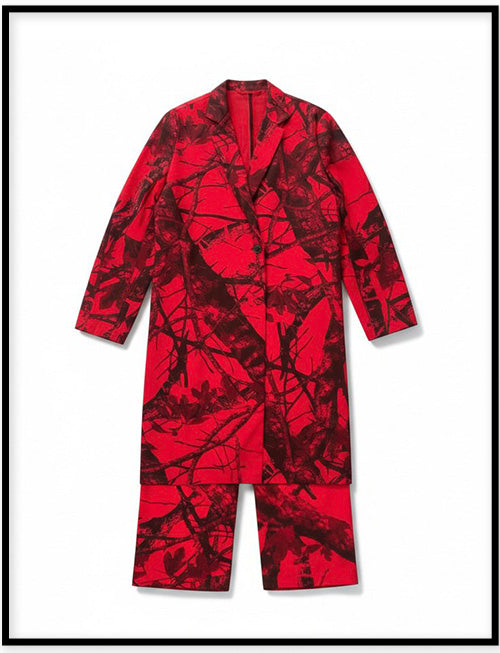 RED FOREST SET (COAT+BOTTOM) 血紅森林套裝
