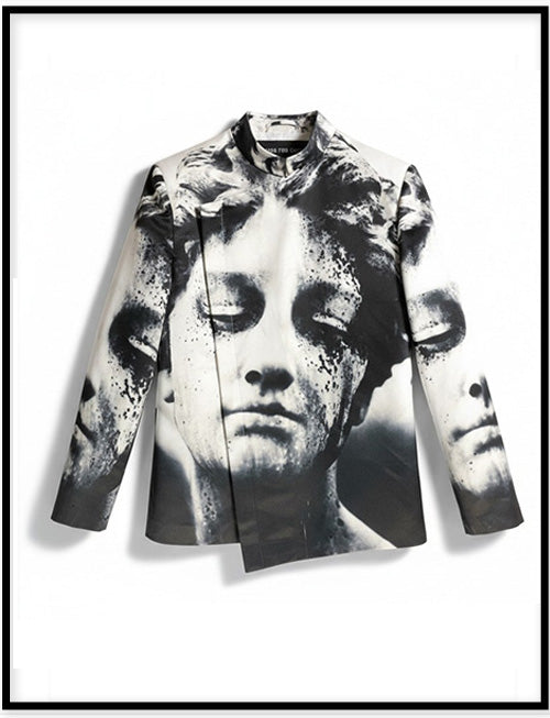 Statue Print Suit 雕像印花西裝