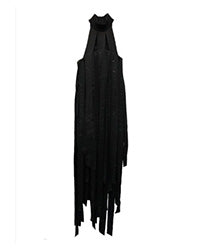 STEREOSCOPIC RIBBON TASSELS DRESS three-dimensional ribbon tassel dress