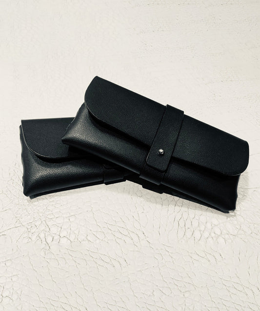Faux Leather  Glasses Case FOR GOD