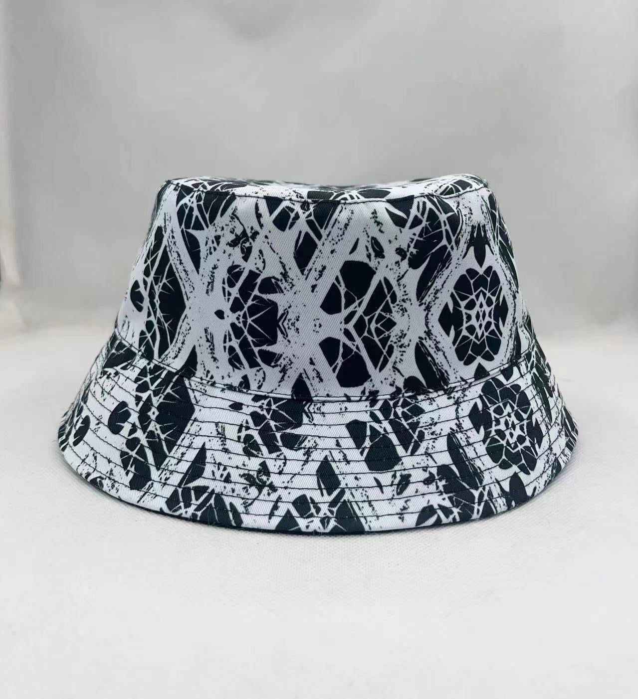 荊棘印花雙面漁夫帽 thorn print reversible bucket hat