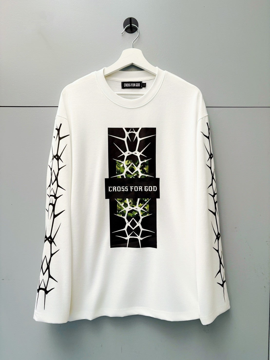 迷彩荊棘長袖上衣	 Camouflage Thorns Long Sleeve Top