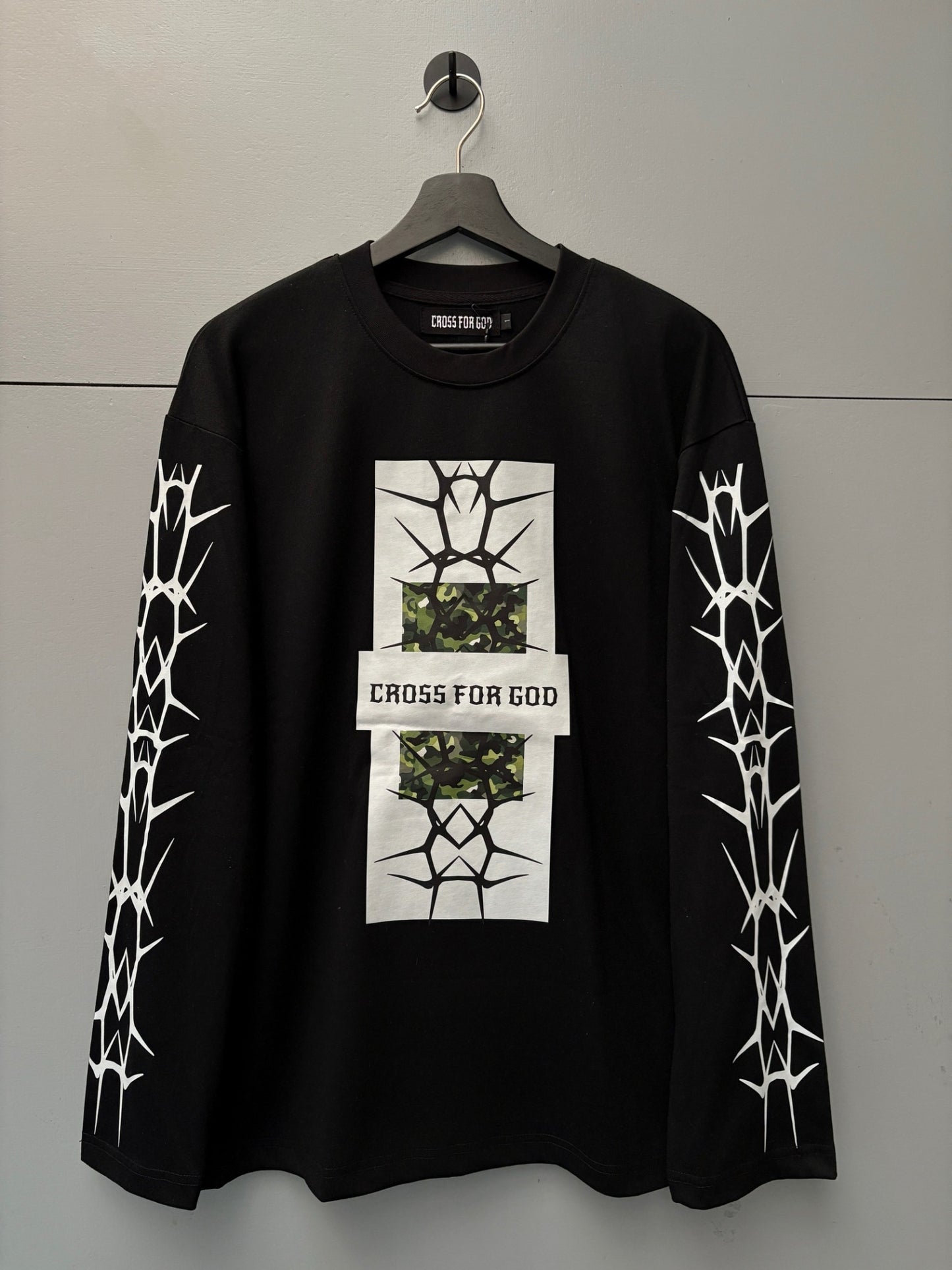 迷彩荊棘長袖上衣	 Camouflage Thorns Long Sleeve Top