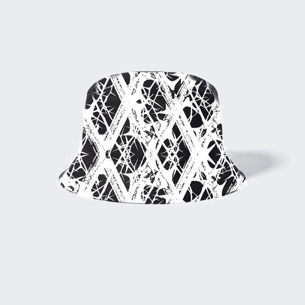 荊棘印花雙面漁夫帽 thorn print reversible bucket hat