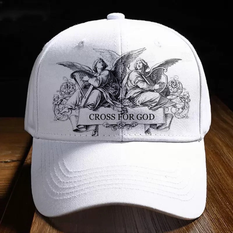 白色天使棒球帽 White Angel Baseball Cap