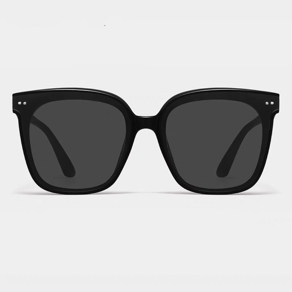 膠框復古平面墨鏡 Plastic frame retro flat sunglasses