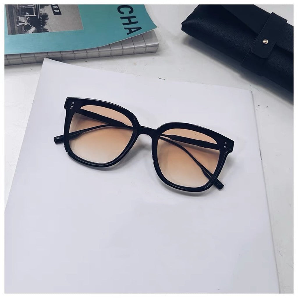 珊瑚色復古眼鏡 Coral vintage glasses