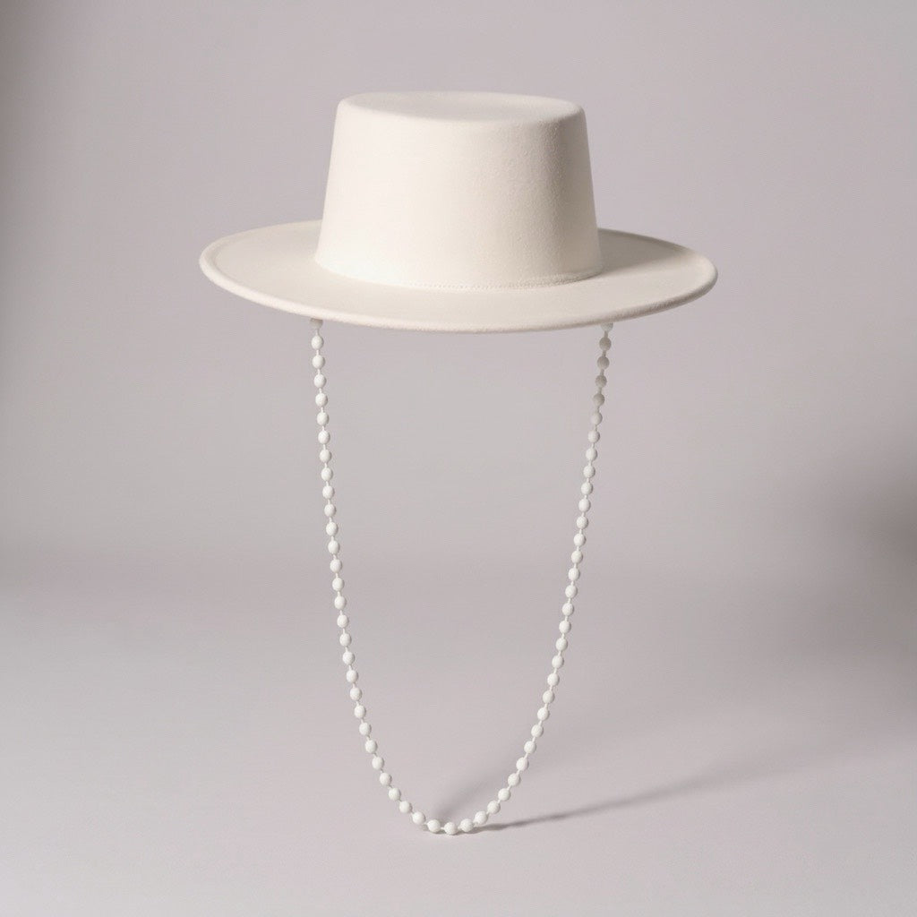 Unisex bead chain hat 中性珠鍊帽