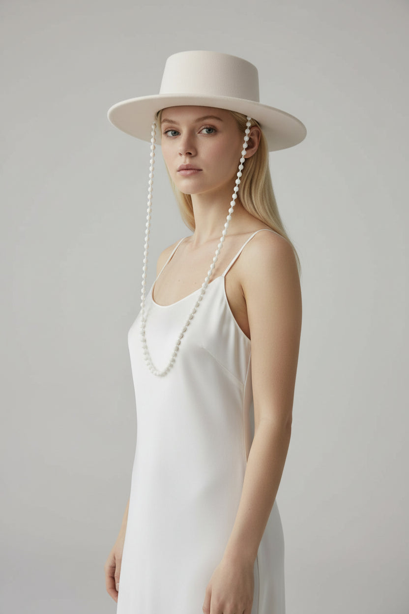 Unisex bead chain hat 中性珠鍊帽