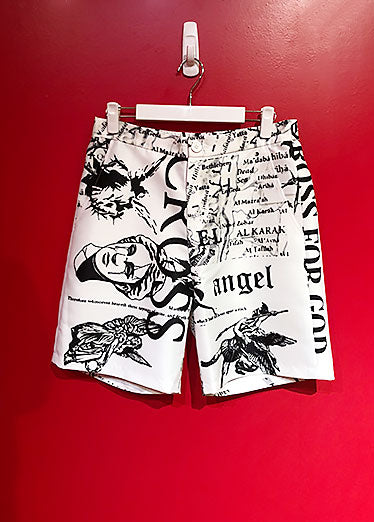 ANGEL GRAFFITI SHORTS Angel graffiti shorts 