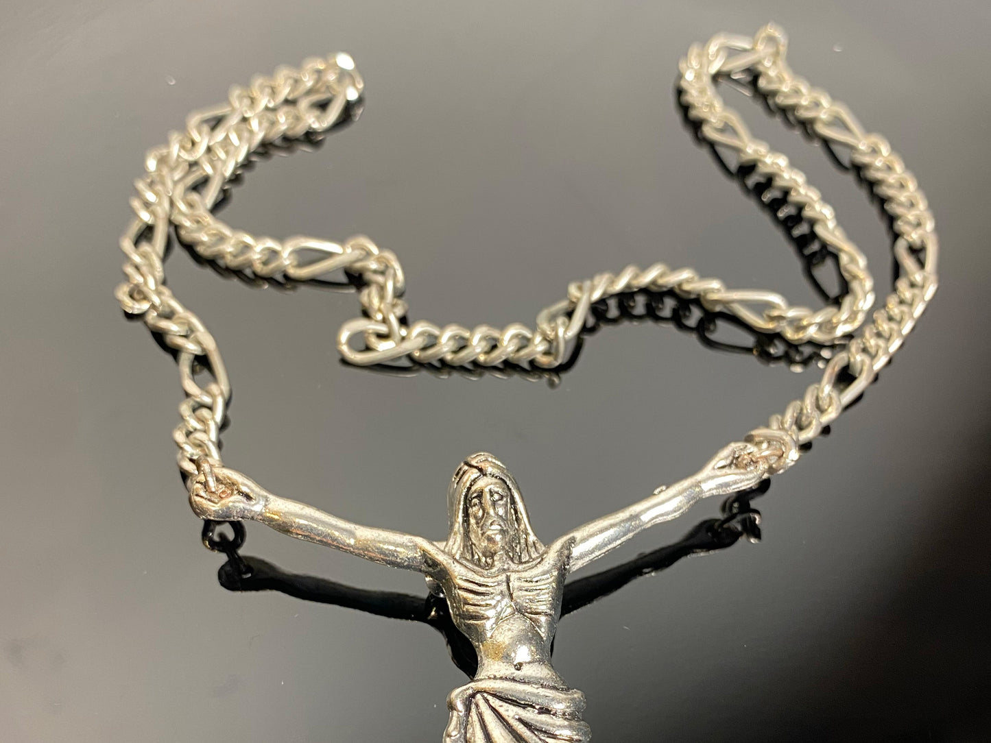 JESUS ​​SILVER NECKLACE Jesus Silver Necklace