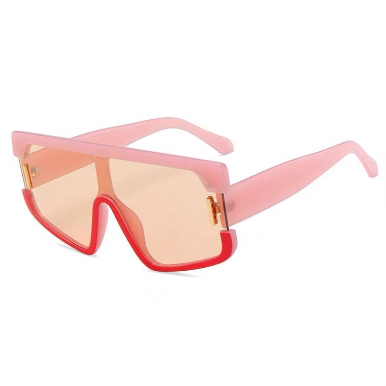 RUBBER FRAME RETRO SUNGLASSES plastic frame retro sports style sunglasses