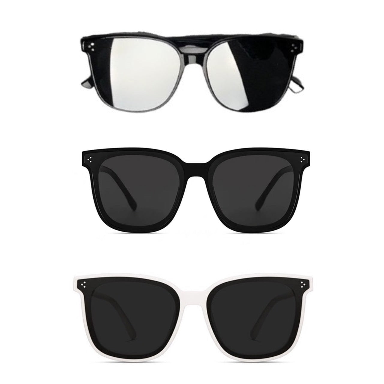 MIRROR SUNGLASSES fashion plain sunglasses